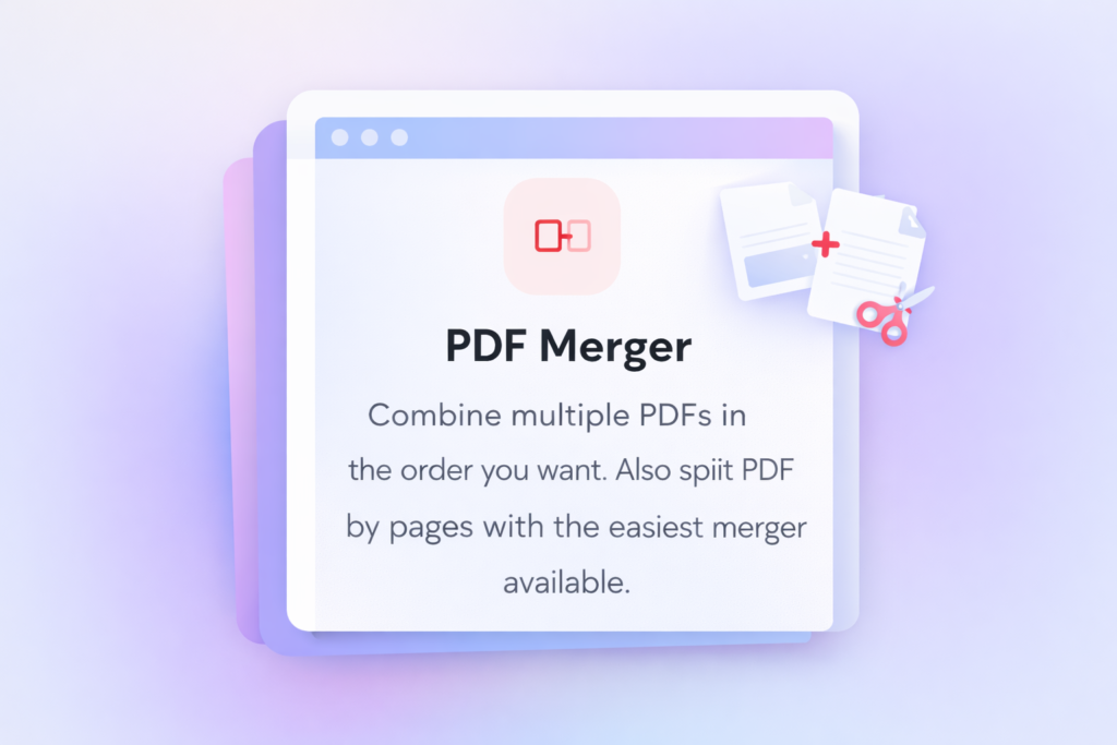 Current image: merge pdf files free online tool