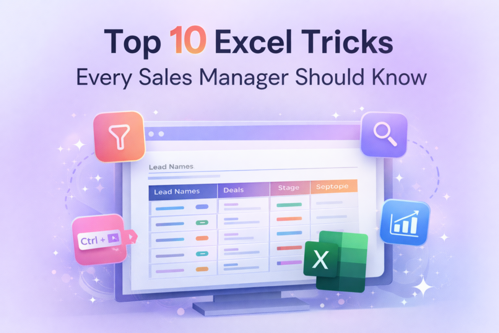 Current image: excel tricks for sales managers